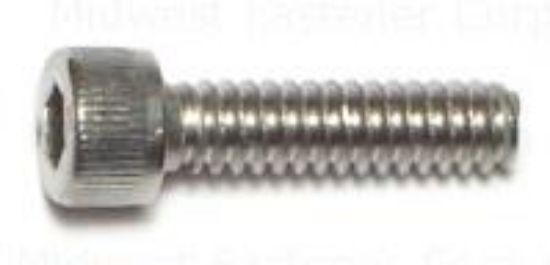 Picture of Machine-Screw Knurled-barrel Socket-cap #10-24 X 3/4"