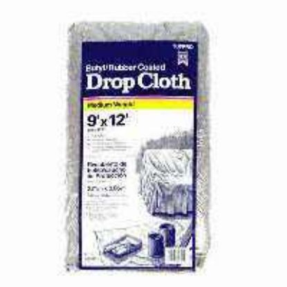 Picture of Drop-Cloth Butyl-backed Drapery Fabric 12'