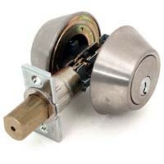 Picture of DB62VK3 Dead-Bolt Stainless-Steel Visual-Pack