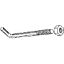 Picture of Anchor Bolts Galvanized 5/8" x 12" Galvanized