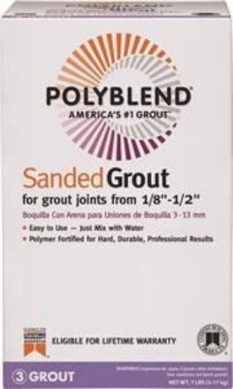 Picture of Tile-Grout Sanded Tobacco Brown Polyblend