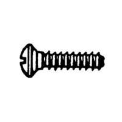 Picture of Wall-Plate Brown Screw