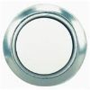 Picture of Lighted White Silver Rim Doorbell Button
