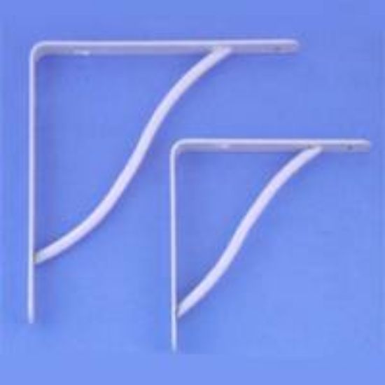 Picture of Shelf-Bracket Decorative White 8" X 8"