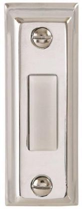 Picture of CHIME BUTTON Silver LITD