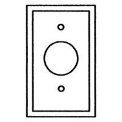 Picture of Wall-Plate Single-Receptacle 1.4"