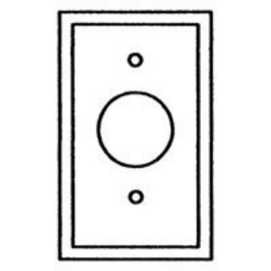 Picture of Wall-Plate Single-Receptacle 1.4"
