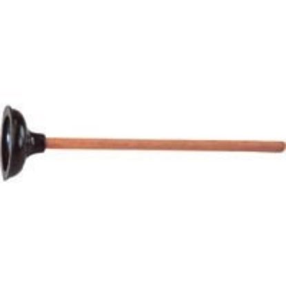 Picture of Plunger Drain Rubber Black 6"