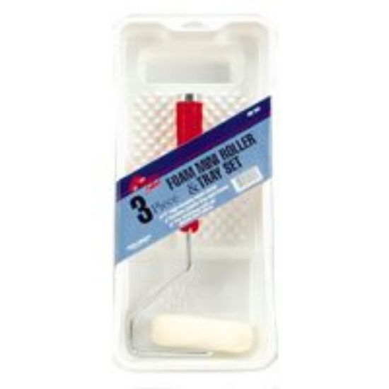 Picture of Paint-Tray Paint-Roller Foam Mini & Set 4"