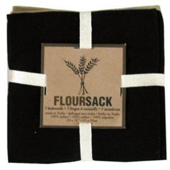 Picture of Tea-Towel Floursack Set Oyster 3-Piece
