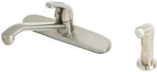 Picture of Brushed-Nickel Kitchen-Faucet