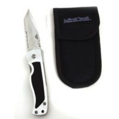 Picture of Folding Lock Knife Wwith Nylon Pouch Stainless-Steel-Blade 4-1/2"