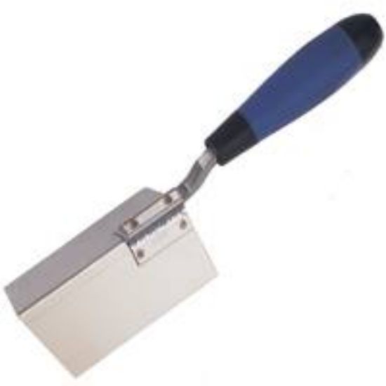 Picture of 2-1/2 X 5 Drywall Outside-corner Drywall-trowel Tool Stainless-steel