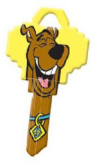 Picture of SC1 Yellow Scooby Key-Blank