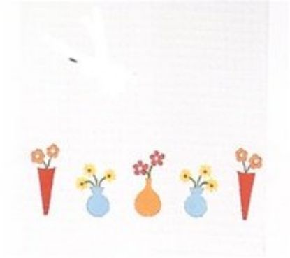 Picture of Place-Mat EMB BUTTON FLOWER