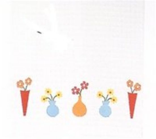 Picture of Place-Mat EMB BUTTON FLOWER