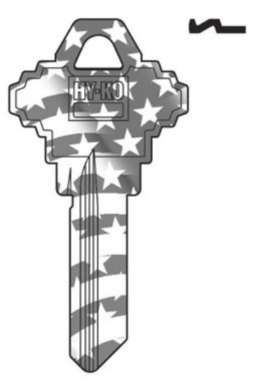 Picture of SC1FLAG Key-Blank Flag