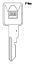 Picture of B77 Key-Blank AUTO
