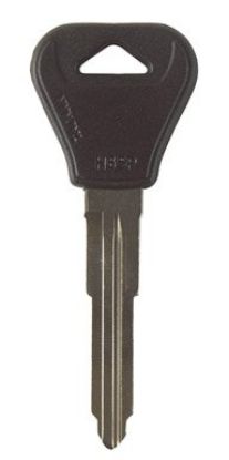 Picture of H65P Key-Blank RUBBERHD