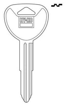 Picture of MIT4 Key-Blank MITSUBISHI AUTO