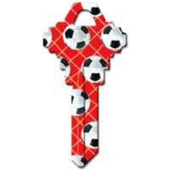 Picture of SC1-10 Keyblank- Soccer