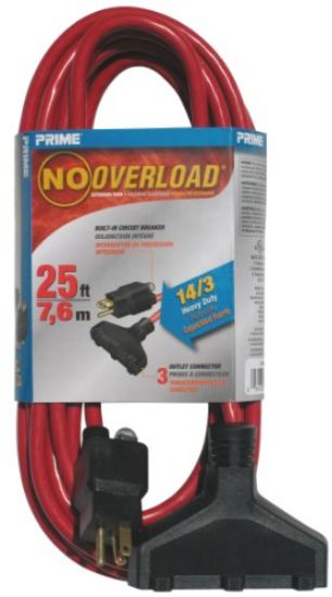 Picture of Circuit-Breaker Extension-Cord w/ Red