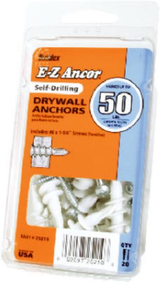 Picture of 607216 E-Z Anchors Plastic Medium #50