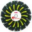 Picture of 4 X 080 X 7/8-5/8 Diamond-Abrasive Circular-Sawblade