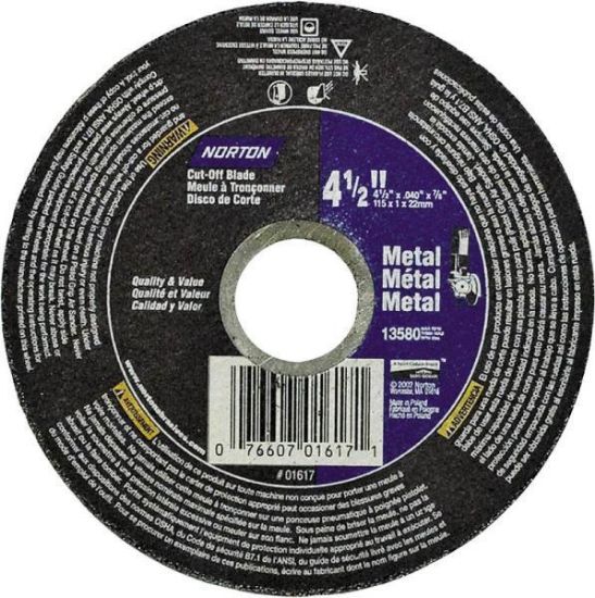 Picture of Metal Cutting-Disc 4-1/2" x 0.040" x 7/8"