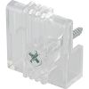 Picture of Mirror Clips Plastic Clear Adjustable 1/4"