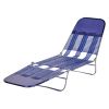 Picture of PVC FOLDING CHAISE ROYAL BLUE