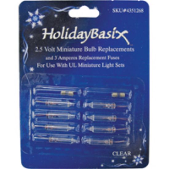 Picture of MINI BULBS CLEAR W/FUSES