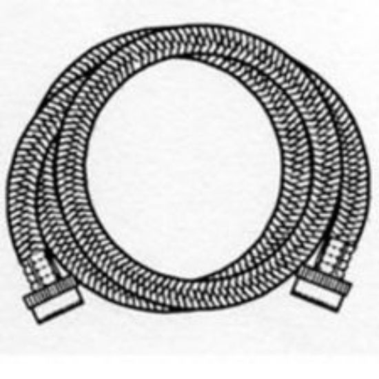 Picture of Washing-machine Hose Braided Stainless-steel 3/4"-fht X 4'