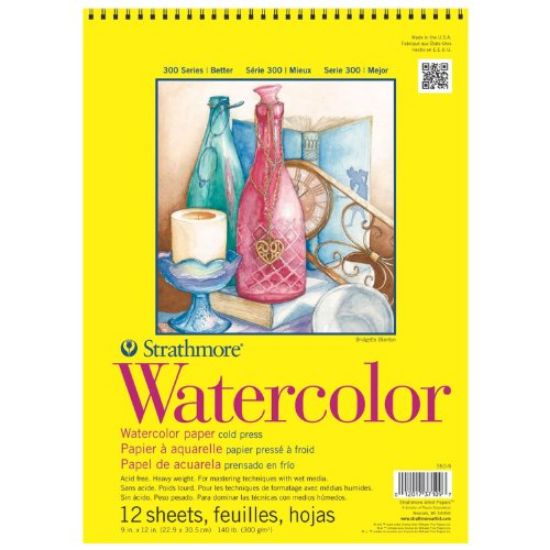 Picture of Water-Color COLD PRESS SPIRAL 140LB 12 SHEETS 11 X 15
