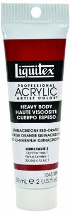 Picture of Heavy-Body-Color 2-FluidOunce (59ml) Quinacridone Red-Orange