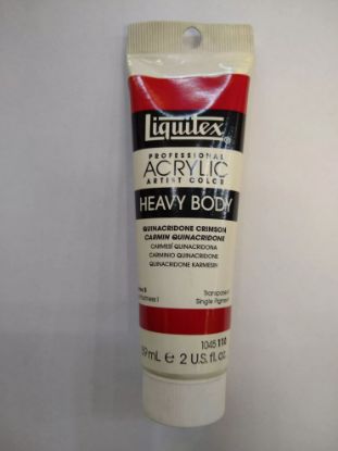 Picture of Heavy-Body-Color 2-FluidOunce (59ml) Quinacridone Crimson
