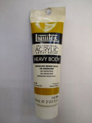 Picture of Heavy-Body-Color 2-FluidOunce (59ml) Iridescent Bright Gold