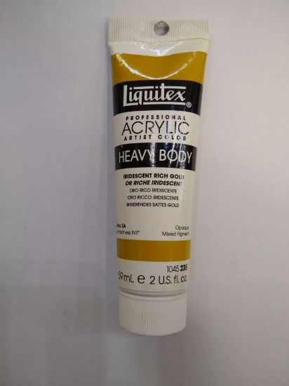 Picture of Heavy-Body-Color 2-FluidOunce (59ml) Iridescent Rich Gold