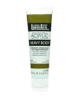 Picture of Heavy-Body-Color 2-FluidOunce (59ml) Iridescent Antique Gold
