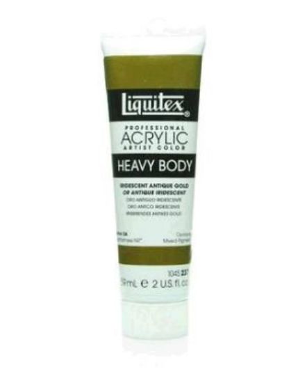 Picture of Heavy-Body-Color 2-FluidOunce (59ml) Iridescent Antique Gold