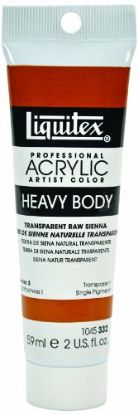 Picture of Heavy-Body-Color 2-FluidOunce (59ml) Transparent Raw Sienna
