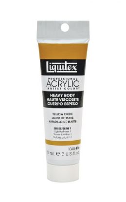 Picture of Heavy-Body-Color 2-FluidOunce (59ml) Yellow-Oxide