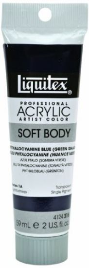 Picture of Soft Body Color Phthalocyanine Blue (Green Shade)