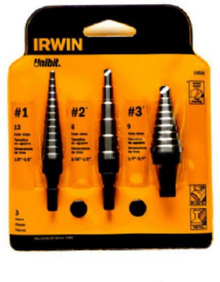 Picture of Step-Drill-Bit 3-Piece Set