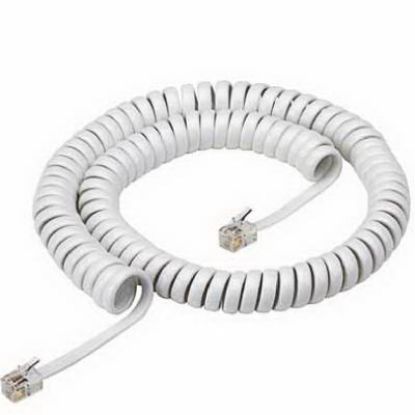 Picture of Handset Phone-Cord Coil-Wire White