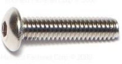 Picture of Machine-Screw Button-head Socket-cap #8-32 X 3/4"