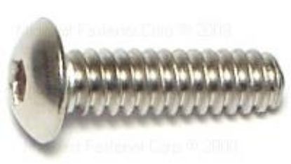 Picture of Machine-Screw Button-head Socket-cap #6-32 X 1/2"