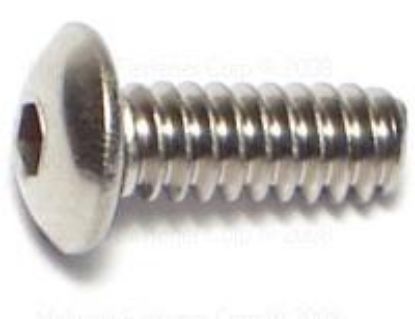 Picture of Machine-Screw Button-head Socket-cap #6-32 X 3/8"