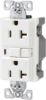 Picture of Electrical-Outlet 20-Amp 125-Volt Duplex-Receptacle Self-Testing Double-Pole 3-Wire White