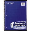 Picture of Notebook Spiral-bound Wide-rule 70-sheet